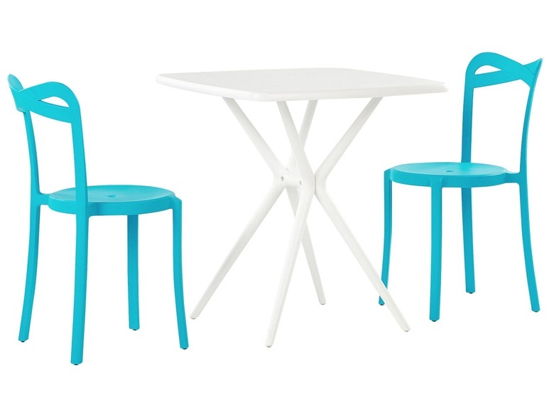 Bistro Set aus Kunststoff Modern SERSALECAMOGLI Bistro Set aus Kunststoff Modern SERSALECAMOGLI
