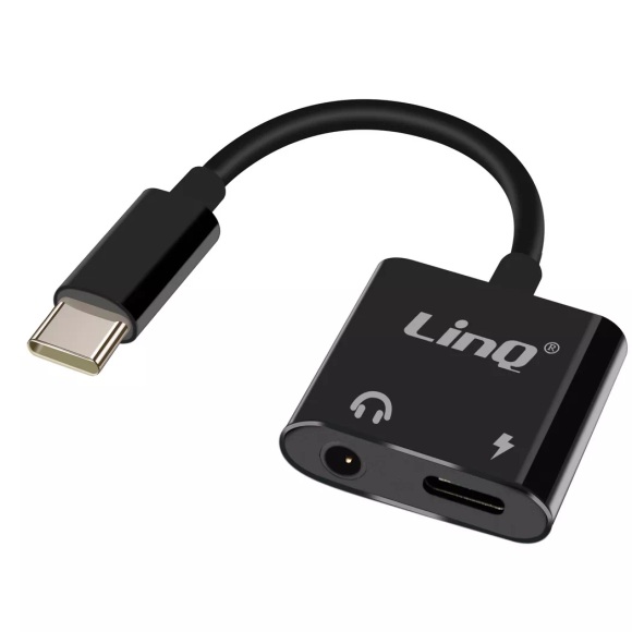 Avizar - USB-C / 3.5mm + Adapter LinQ, One Size, Schwarz