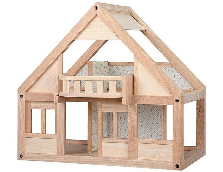 Plan Toys Puppen-Spielhaus MEIN ERSTES PUPPENHAUS aus Holz