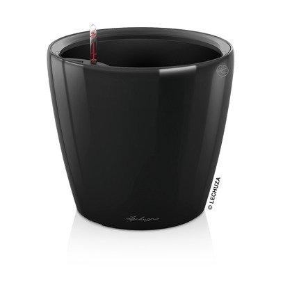 Lechuza - 2er-Set Blumenkästen mit Integriertem Bewässerungssystem Classico Premium 50 LS - Schwarz