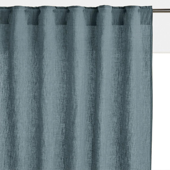 Vorhang Onega Mit Verdeckten Schlaufen Unisex Grün 135x180 cm
