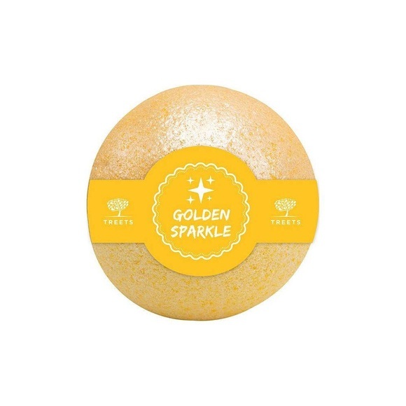 Treets Badekugel Glitzer Golden Sparkle Unisex ONE SIZE