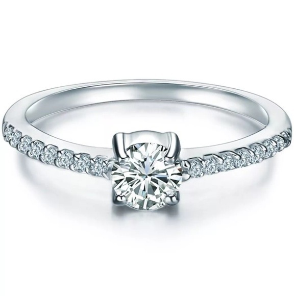Damen Ring Damen Silber 57