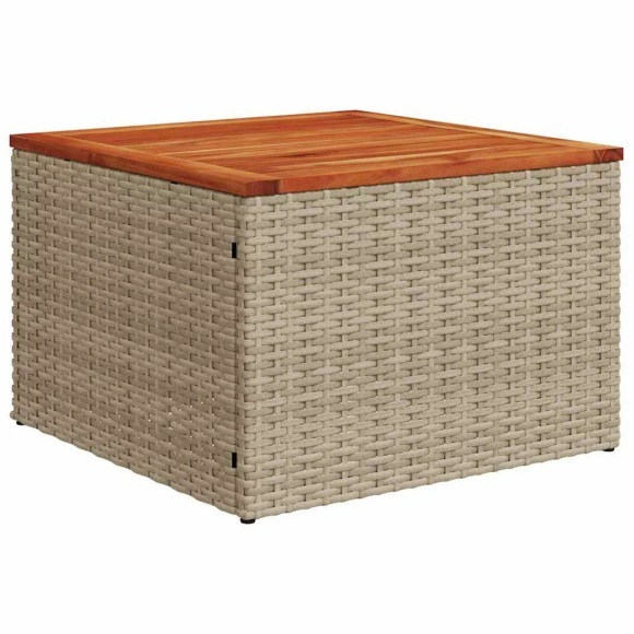 VidaXL - Garten sofa poly-rattan, One Size, Beige