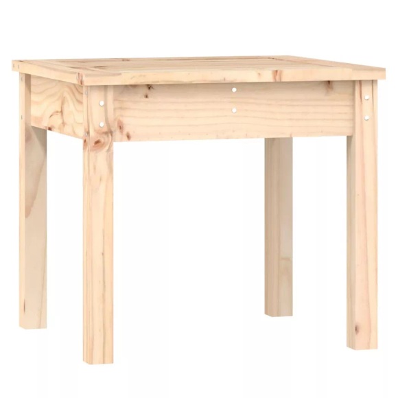 vidaXL Gartenbank 50x44x45 cm Massivholz Kiefer