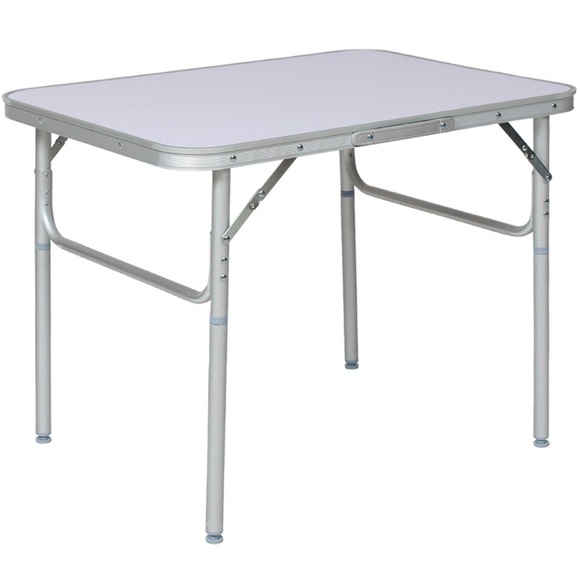 Camping Klapptisch Aus Aluminium 75x55x60cm Unisex Grau 60 cm