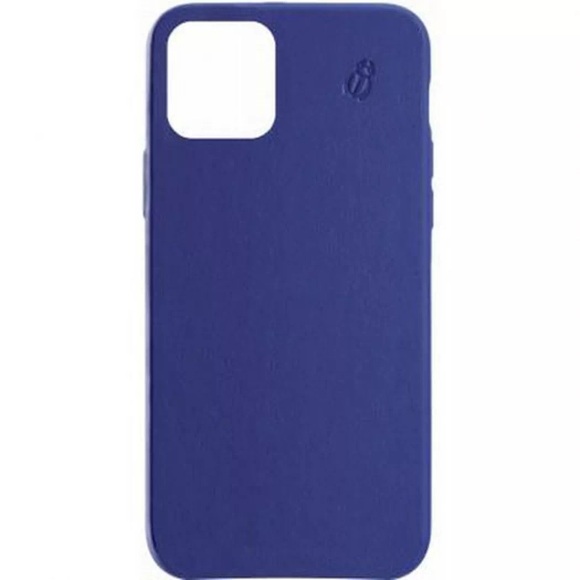 BeetleCase - Hülle Premium Leder iPhone 12 Pro Max, Blau