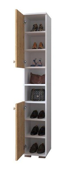 Holz schmaler Schuhschrank Schuhregal Schrank Dielenmöbel Gados M Holz schmaler Schuhschrank Schuhregal Schrank Dielenmöbel Gados M