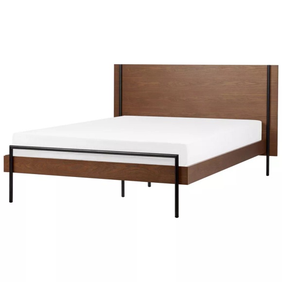 Bett mit Lattenrost aus MDF-Platte Modern LIBERMONT Bett mit Lattenrost aus MDF-Platte Modern LIBERMONT