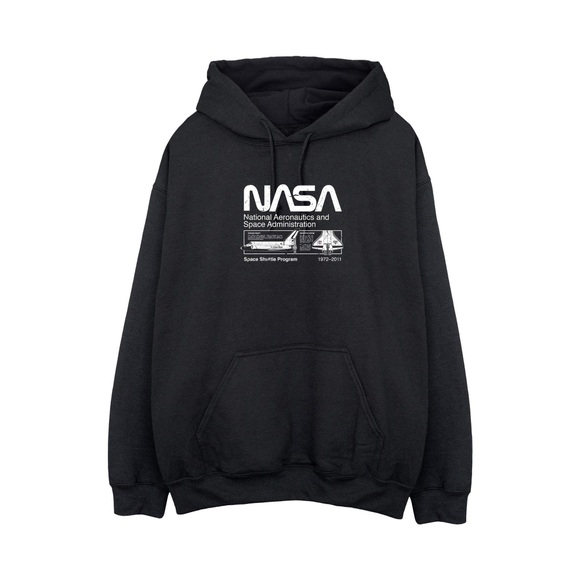 Kapuzenpullover Unisex Schwarz 3XL