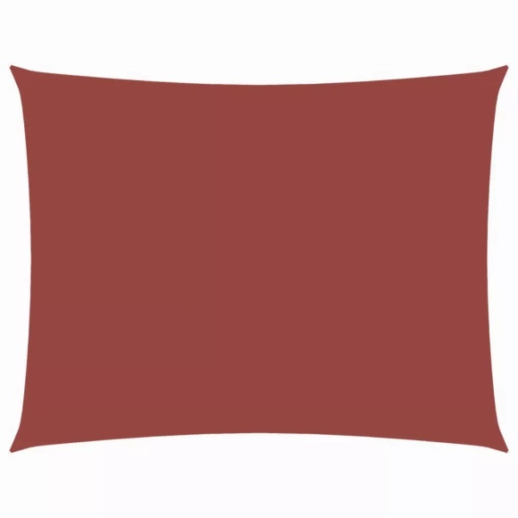 vidaXL Sonnensegel Oxford-Gewebe Rechteckig 2,5x4,5 m Terracotta-Rot