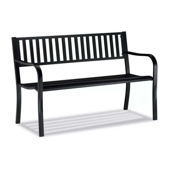 B2X - Gartenbank mit Metallstütze, One Size
