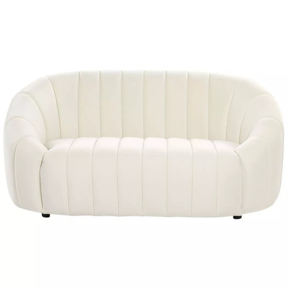 2 Sitzer Sofa aus Samtstoff Retro MALUNG 2 Sitzer Sofa aus Samtstoff Retro MALUNG