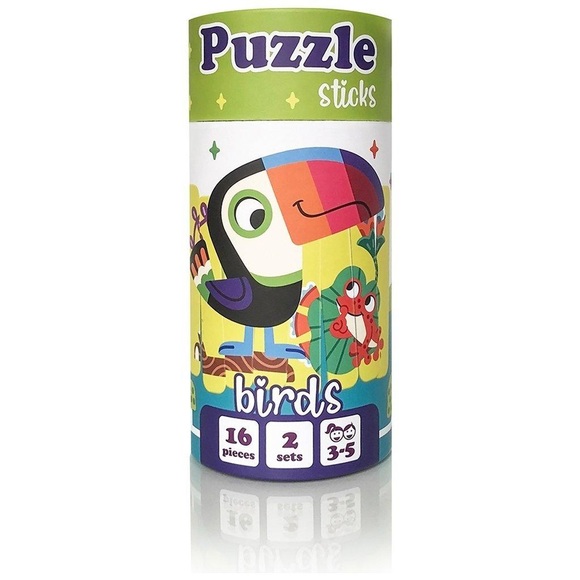ROTER KÄFER - Puzzle Sticks Vögel