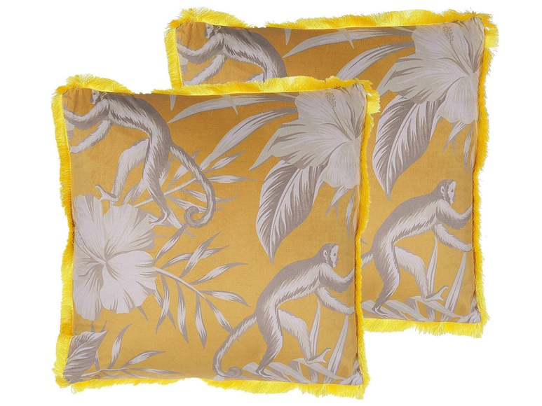 Kissen 2er Set aus Polyester Modern MANJU Kissen 2er Set aus Polyester Modern MANJU