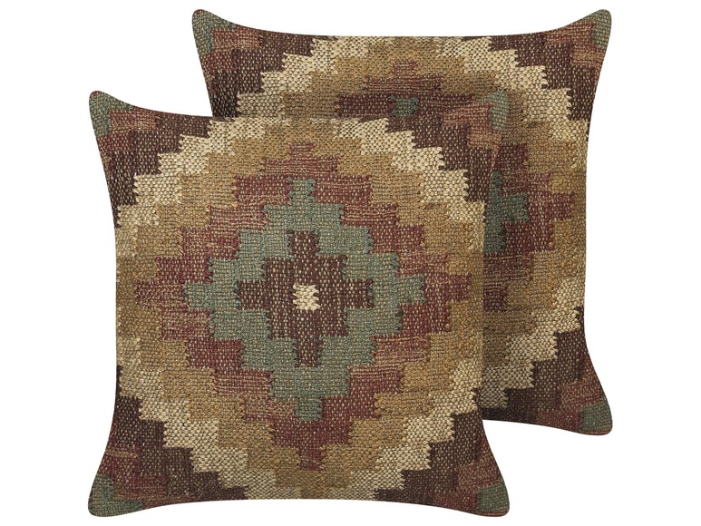 Kissen 2er Set aus Jute Retro MAGURI Kissen 2er Set aus Jute Retro MAGURI