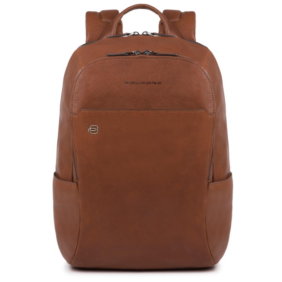 Piquadro Black Square - Laptop-Rucksack CONNEQU in Tan