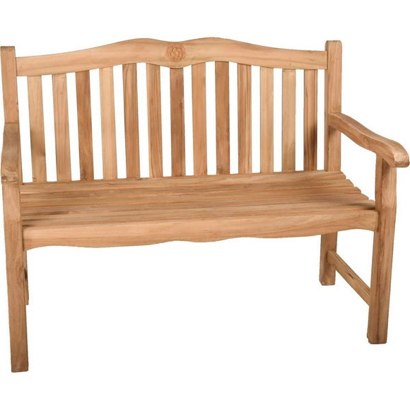 Gartenbank Romang Teak Natur 120 Unisex Braun ONE SIZE
