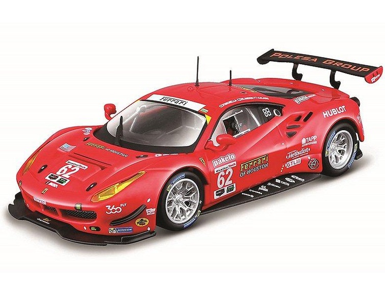 Burago - Ferrari 488 GTE 2017 rot 1:43
