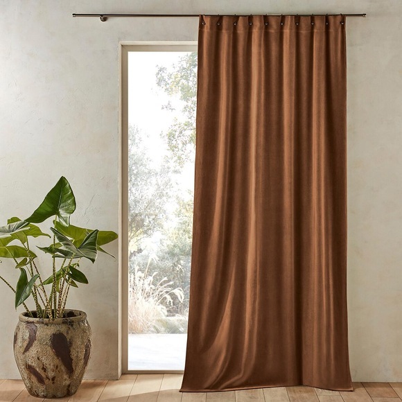 Vorhang Nyodhi Unisex Braun 140x350CM