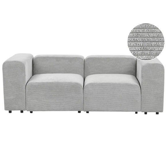 2 Sitzer Sofa aus Cord Modern FALSTERBO 2 Sitzer Sofa aus Cord Modern FALSTERBO
