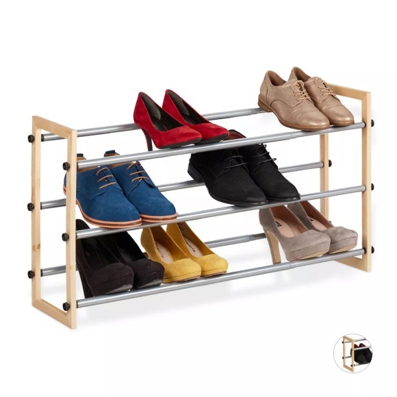 B2X - Ausziehbares Schuhregal, 62 CM