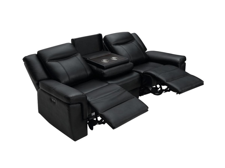 Relaxsofa elektrisch 3Sitzer Leder KENNETH Relaxsofa elektrisch 3Sitzer Leder KENNETH