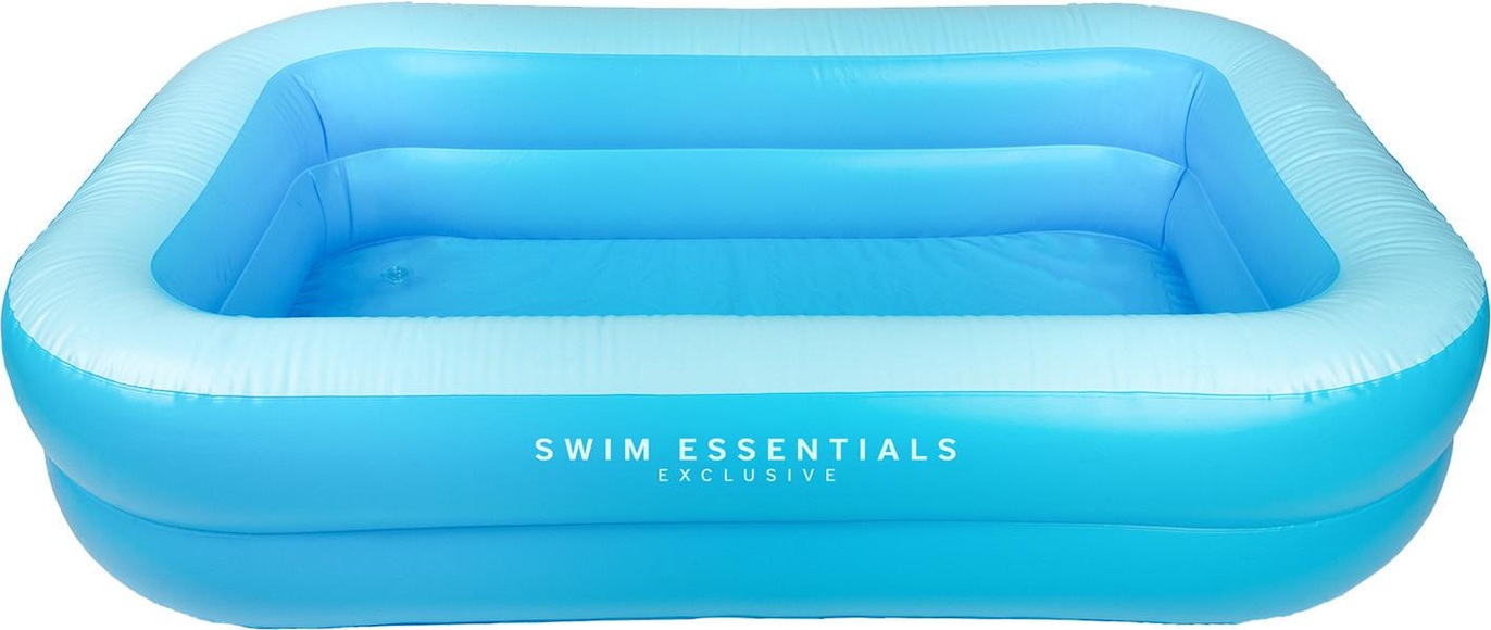 Swim Essentials Aufblasbarer Pool blau