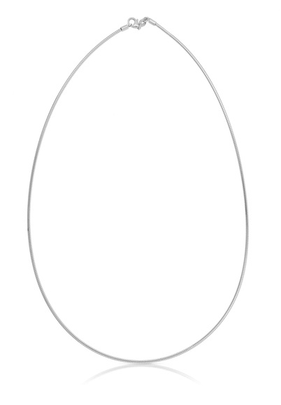 Collier Omega Weissgold 750, 1.4mm, 42cm Damen 42cm