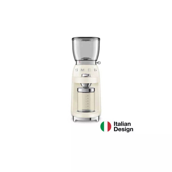 SMEG 50's Retro Style Kaffeemühle crème