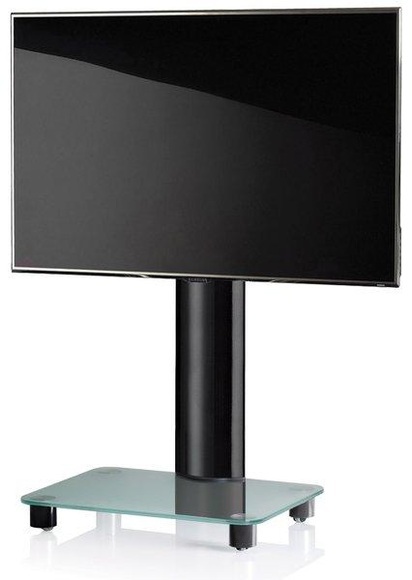 Universal TV VESA Standfuß Ständer Fernseh Rack Alu Glas rollbar Rollen Tosal Universal TV VESA Standfuß Ständer Fernseh Rack Alu Glas rollbar Rollen Tosal