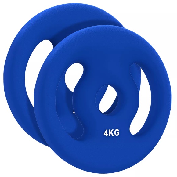 Sportnow - Hantelscheiben, One Size, Blau