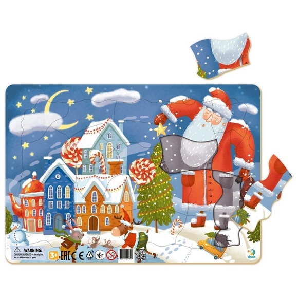dodo Rahmenpuzzle Winterwunder 21 Teile, 36M+