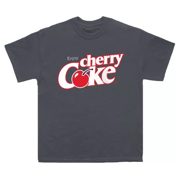 Coca-Cola - TShirt, für Herren, Gewittergrau, Größe XXL