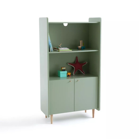 La Redoute Intérieurs - Kinderzimmer-Regal Zag, One Size, Grün