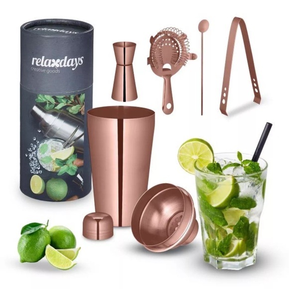 B2X - Cocktailshaker-Set in 5 Teilen