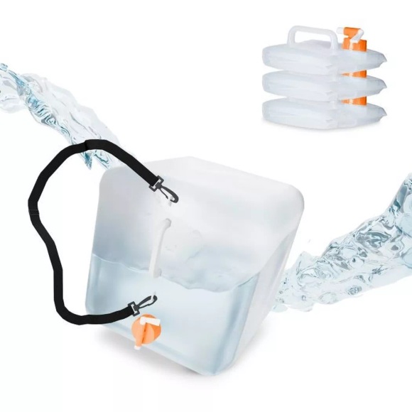 B2X - Zusammenklappbarer Wasserkanister 4er-Set 20 l, L