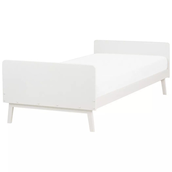 Bett mit Lattenrost aus Kiefernholz Skandinavisch BONNAC Bett mit Lattenrost aus Kiefernholz Skandinavisch BONNAC