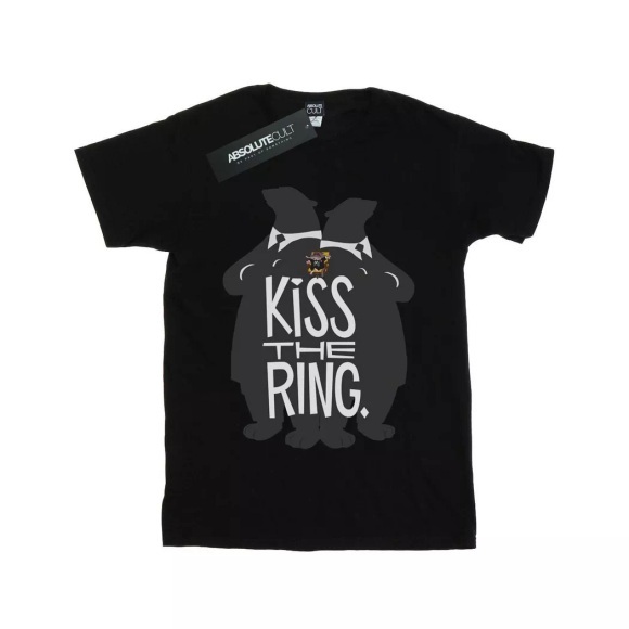 Disney - Zootropolis Kiss The Ring TShirt, für Damen, Schwarz, Größe 3XL
