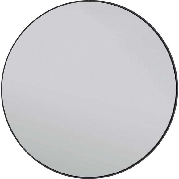 Spiegel Planet schwarz rund 60