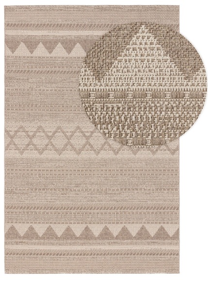 In- & Outdoor-Teppich Naoto Taupe In- & Outdoor-Teppich Naoto Taupe