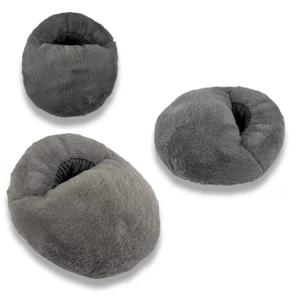 Elektrische Fusswärmer Unisex Grau ONE SIZE