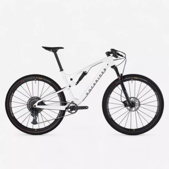 Mountainbike - Race 900 Unisex Weiss XL-185-200CM