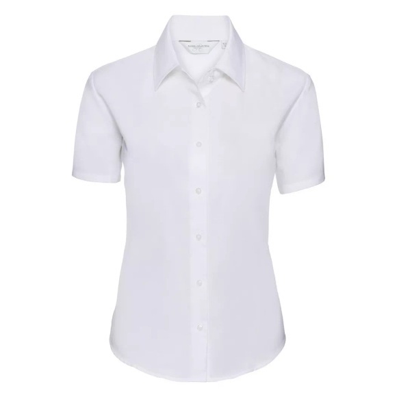 Russell Kurzarmbluse »Collection Easy Care Oxford Bluse, Kurzarm«