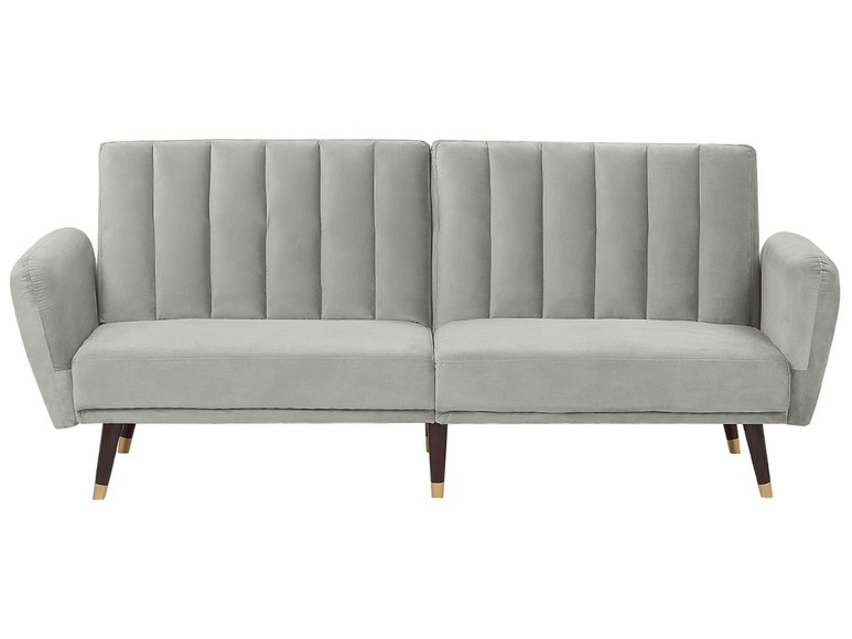 Schlafcouch aus Samtstoff Glamourös VIMMERBY Schlafcouch aus Samtstoff Glamourös VIMMERBY