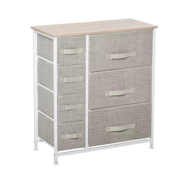 HOMCOM - Schubladenschrank, One Size