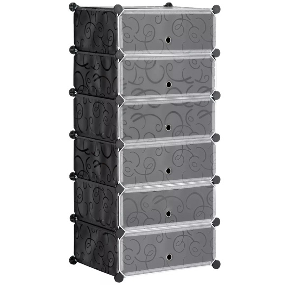 HOMCOM - Schuhregal, One Size