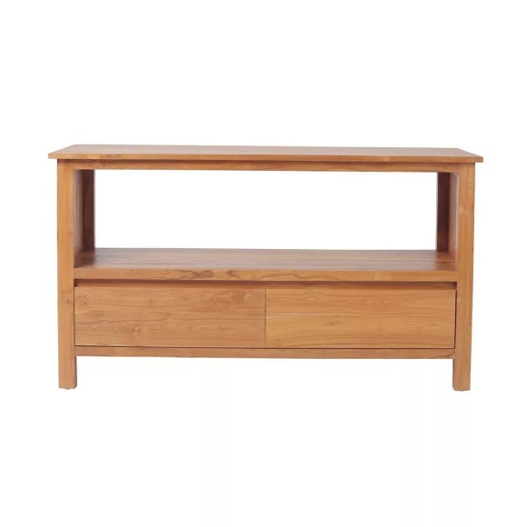 Waschbeckenunterschrank - Teakholz - 135 cm - KETAPANG Waschbeckenunterschrank - Teakholz - 135 cm - KETAPANG