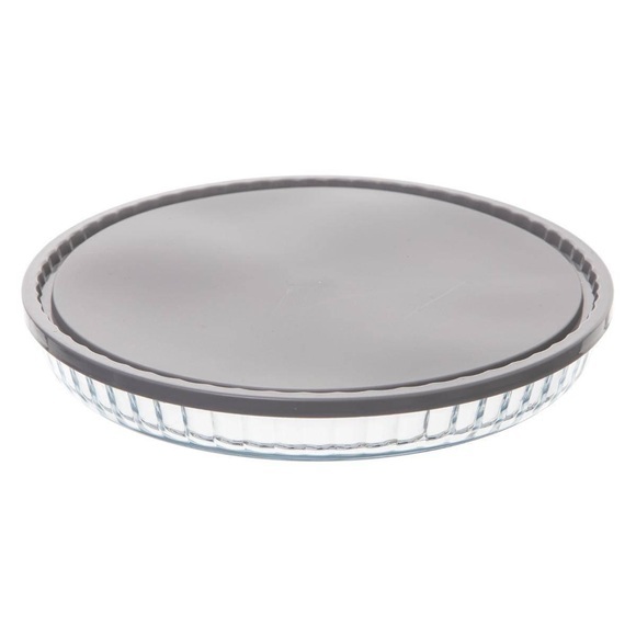Tortenform aus Glas mit Deckel Tortenform aus Glas mit Deckel
