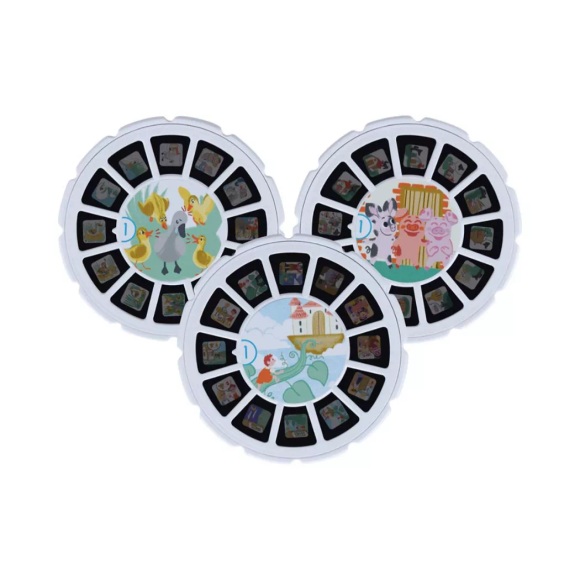 BigBen Connected - Aufbewahrungsbox mit 3 Märchen-Disketten, One Size, Blau